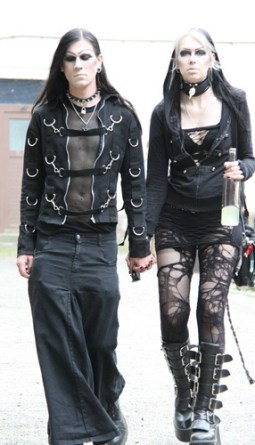 goth couple 10